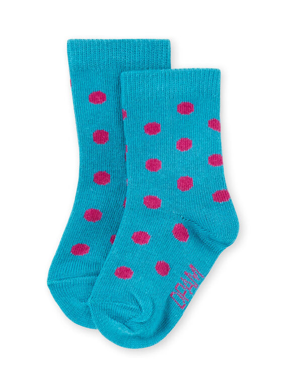 Calze turchesi a pois neonata MYIJOSOQ4 / 21WI091ASOQ209