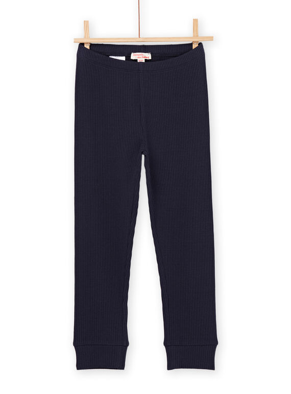 Leggings a costine navy PYAJOLEG5 / 22WI01D2CAL070