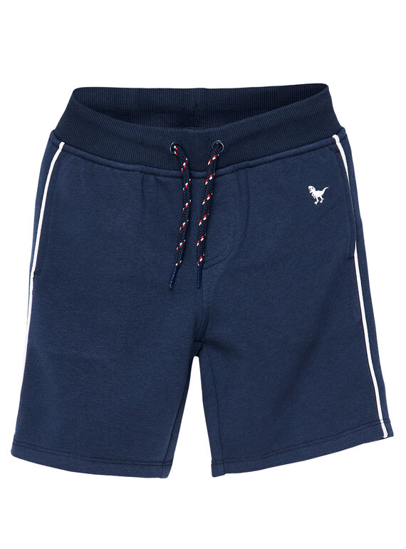 Bermuda felpati bambino basic navy. JOJOBER1 / 20S90252D25705