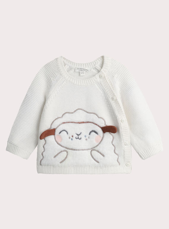 Cardigan écru VOU1GIL1 / 24WF05C1GIL001