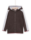 Giacca sportiva antracite e grigio melange POJOJOH2 / 22W902D1JGH944