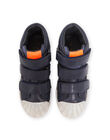 Sneakers alte in pelle navy POBASMAR / 22XK3672D3P070
