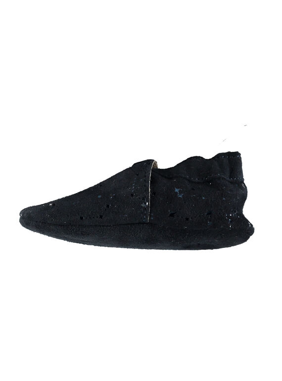 Babbucce pelle morbida fantasia stelle neonata navy GNFSTAR / 19WK37Z1D3S070