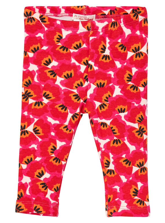 Leggings caldi con stampa neonata JIVIPAN2 / 20SG09D2PAND327
