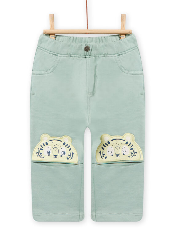Pantaloni opalina stampe tigri neonato NUMOPAN1 / 22SG10N2PANG622