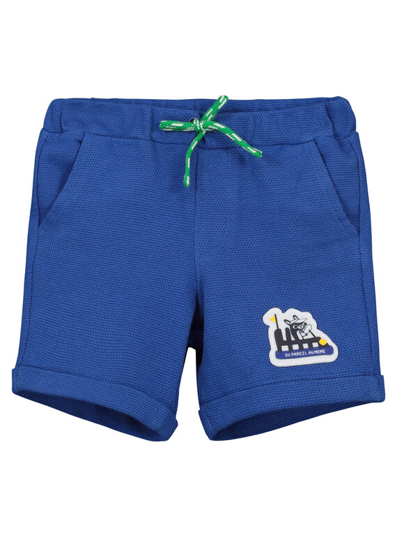 Bermuda in maglia di cotone neonato FUCOBER / 19SG1081BER703