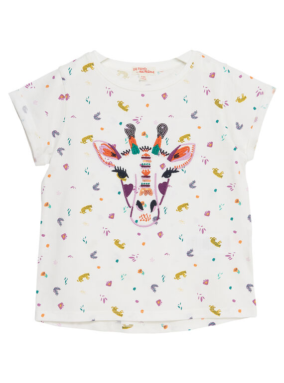 T-Shirt Maniche Corte Ecrù JASAUTI2 / 20S901Q1TMC001