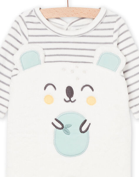 Tutina a righe e motivo koala POU2GRE4 / 22WF0491GRE001