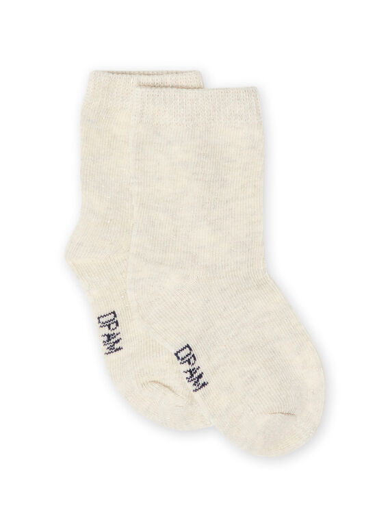 Calze beige melange neonata MYIJOSOQLU3 / 21WI0913SOQA011