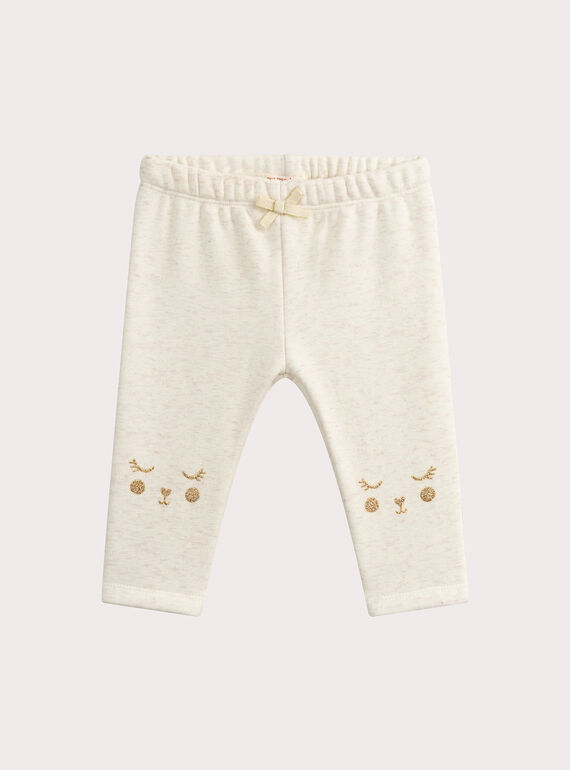 Pantaloni ultra-comfort per bambina  VIKLIPAN2 / 24WG0941PANA011