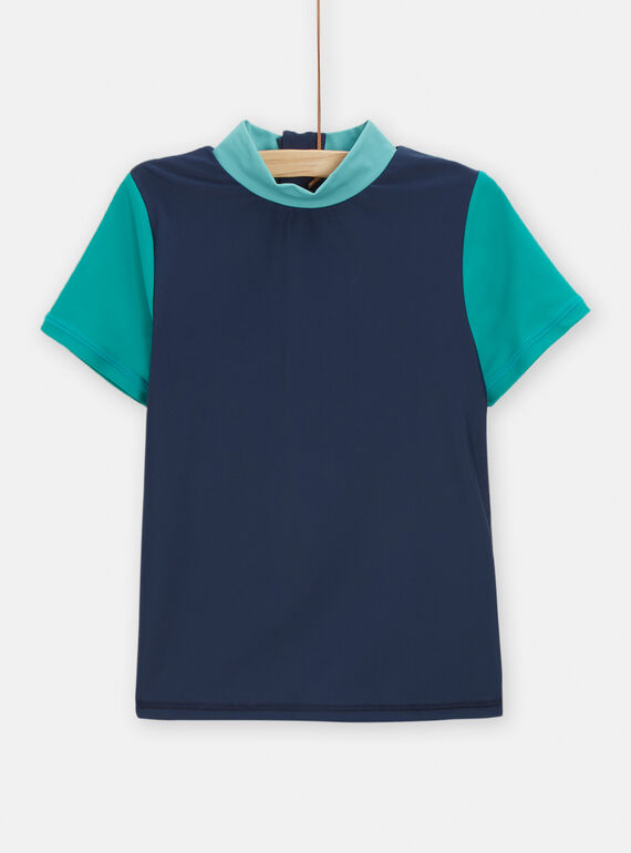 Costume t-shirt blu notte bambino TYOMERUVTI2 / 24SI02G1TUV705