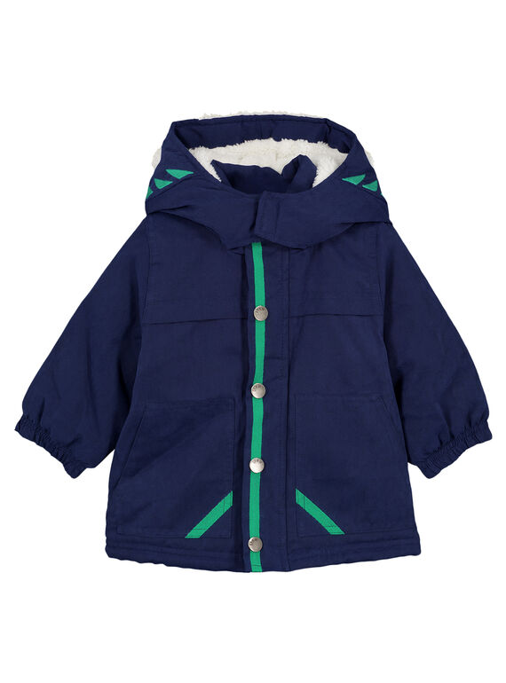 Parka navy neonato GUGROPAR / 19WG10G1PAR070