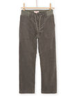 Pantaloni in velluto POPRAPAN / 22W902S1PANJ913