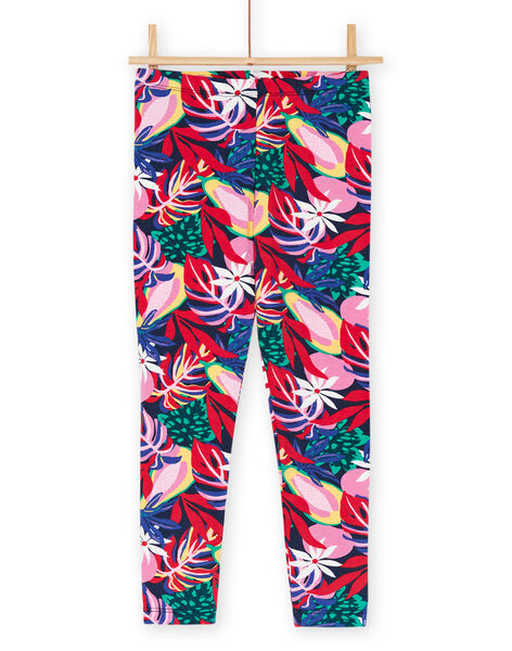 Leggings multicolore con stampa a fiori RYANAULEG1 / 23SI01N1CAL070