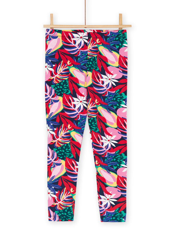 Leggings multicolore con stampa a fiori RYANAULEG1 / 23SI01N1CAL070