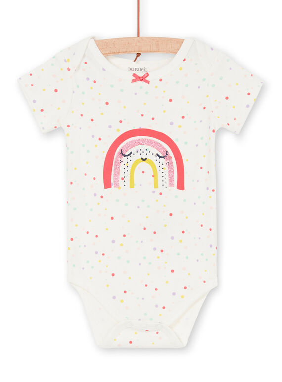 Body ecrù neonata LEFIBODARC / 21SH13G5BDL001