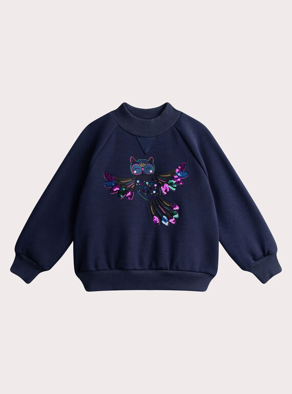 Navy SWEAT SHIRT VAKYSWEA / 24W901S1SWE070