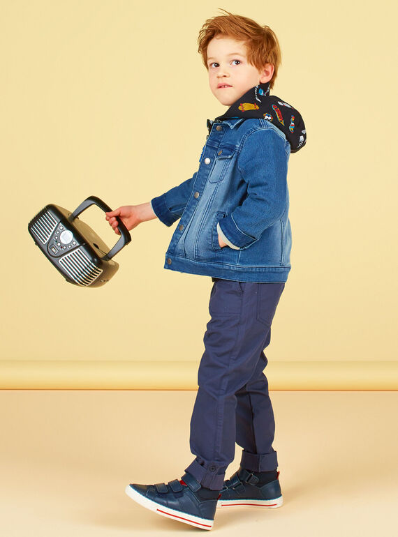 Giacca in denim bambino LOGROVES / 21S902R1VESP274