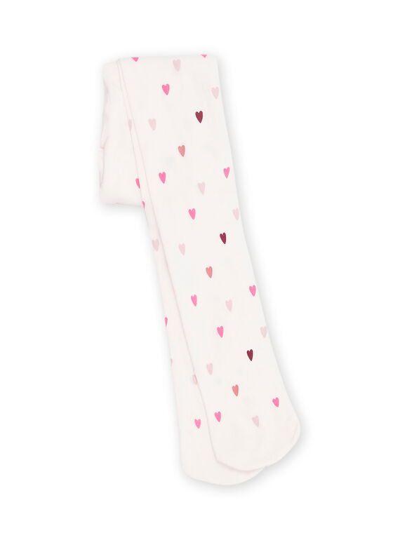 Collant melanzana con stampa cuori RYAMAGCOL / 23SI0175COL718