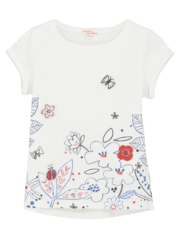 T-shirt maniche corte bambina FATOTI2 / 19S901L1TMC000