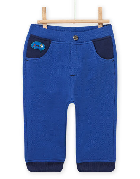 Pantaloni blu elettrico neonato NULUPAN / 22SG10P1PAN217