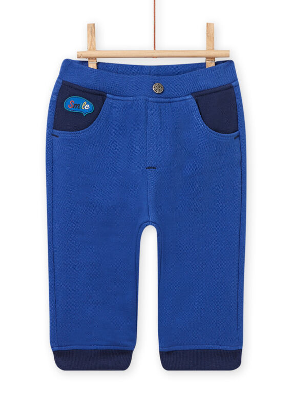 Pantaloni blu elettrico neonato NULUPAN / 22SG10P1PAN217