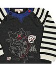 Dark grey Pullover CUBENPUL / 18SG10G1PUL944