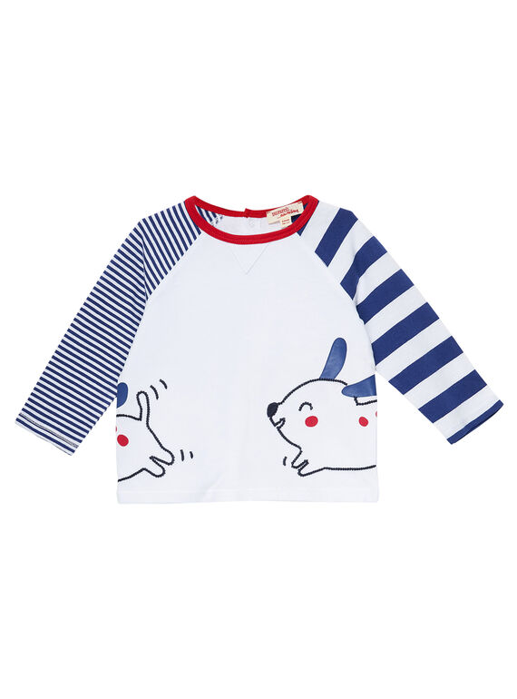 T-Shirt Maniche Lunghe Bianca JUGRATEE2 / 20SG10E2TML000