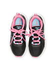 Sneakers Reebok nere con dettagli rosa bambino MAG57454 / 21XK3542D36090