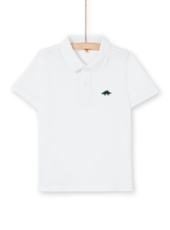 Polo bianco - Bambino LOJOPOL4 / 21S90244POL000