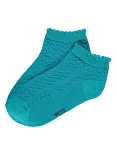 Girls' fancy ankle socks CYAJOCHO8A / 18SI01S1SOQ202