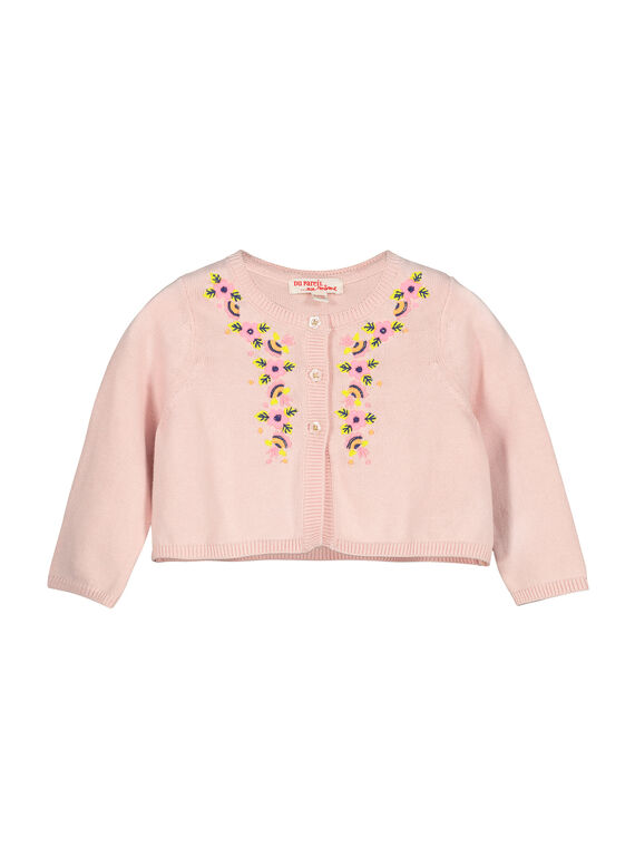 Cardigan in cotone neonata FIPOCAR2 / 19SG09C2CAR307