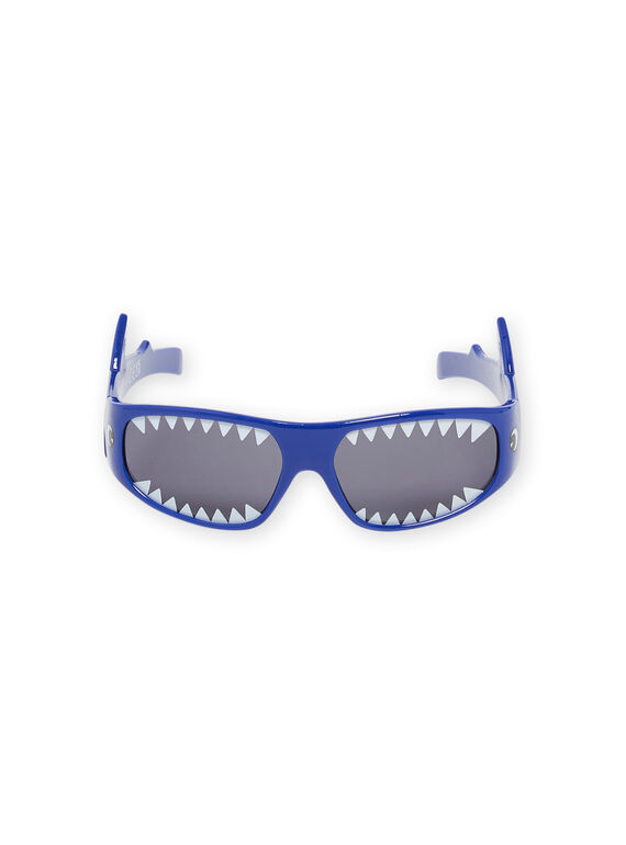 Occhiali da sole blu con motivo squalo RYOMERLUN1 / 23SI02R1LUSC238