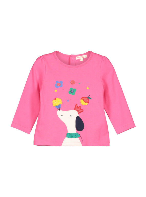 T-shirt maniche lunghe neonata FICOTEE / 19SG0981TML030