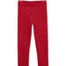 Leggings con stampa arcobaleno rossa