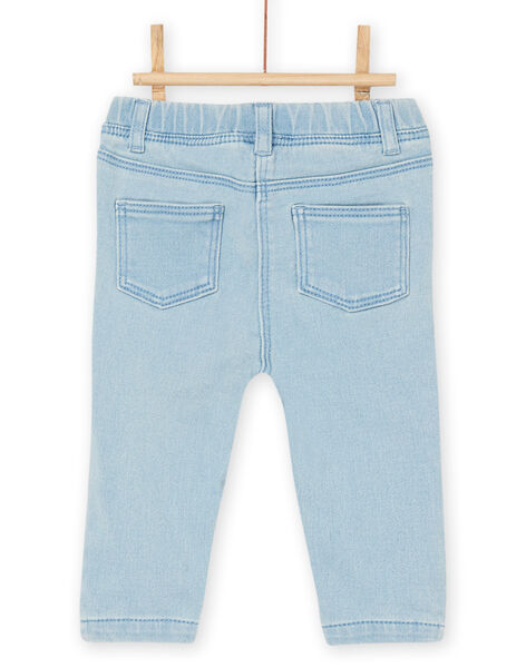 Pantaloni denim chiaro con elastico in vita RIJOJEAN1 / 23SG0971JEAP272