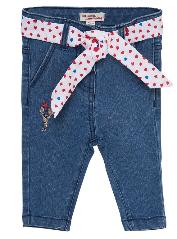 Jeans bleach neonata JICEAPAN / 20SG09N1PANP272