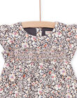 Abito con smock con stampa a fiori PIREROB2 / 22WG09T2ROBJ901