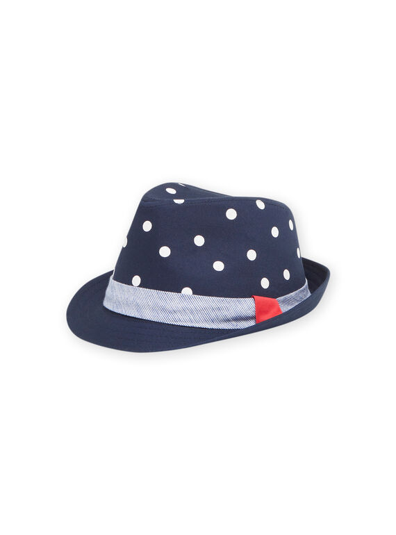Cappello blu notte bambino NYOVACHAP / 22SI0221CHA705