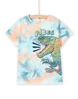 T-shirt tie & dye motivo dinosauro bambino NOMOTI2 / 22S902N2TMCG632