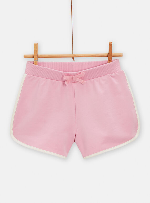 Shorts rosa stile casual bambina TAJERSHORT1 / 24S901D2SHO318