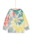 Felpa con stampa fantasia ROMIXSWE1 / 23S902S5SWEA002