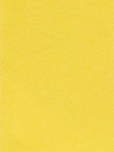 T-shirt gialla in cotone neonato LUNOTEE2 / 21SG10L2TML106