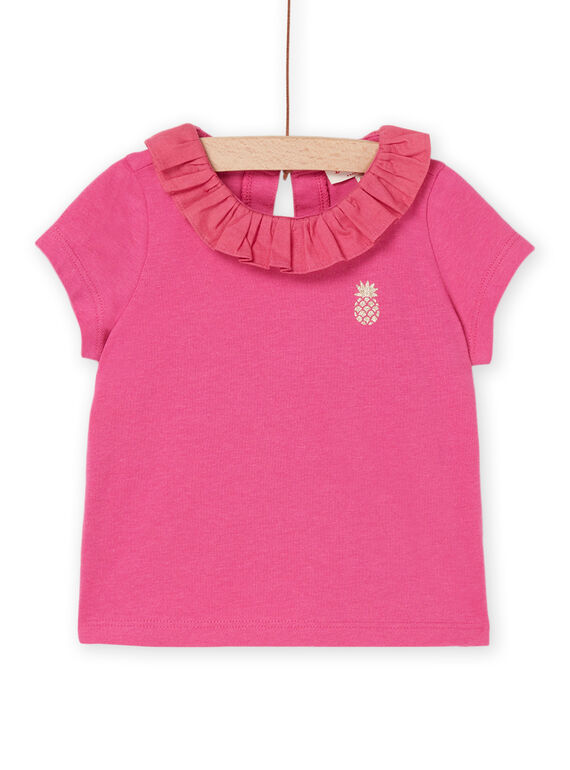 T-shirt granatina a maniche corte RIJOBRA6 / 23SG09Z3BRAF507