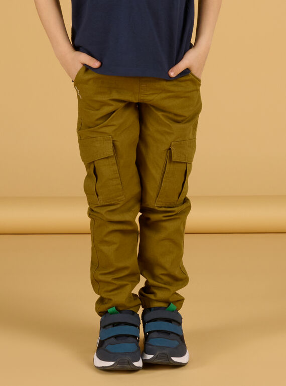Pantaloni cargo ROJOPAMAT2 / 23S90271PANG631