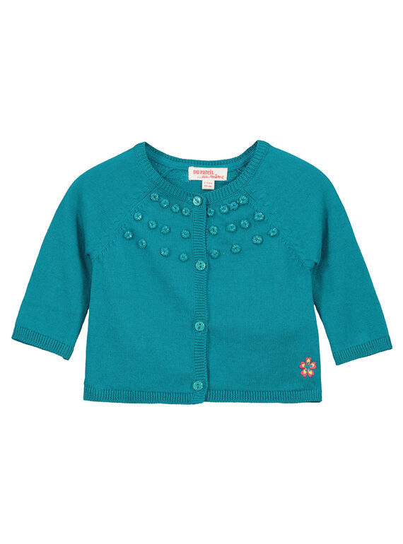 Cardigan neonata FICACAR2 / 19SG09D2CAR209