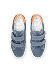 Sneakers blu con dettagli fluo bambino NOBASCOME / 22KK3633D3FC201