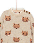 Maglia con stampa volpe POPRAPUL / 22W902S1PUL008