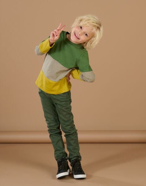 Pantaloni kaki in tela POJOPAKNI1 / 22W902B5PAN609