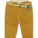 Pantaloni pecan in velluto a costine con cintura